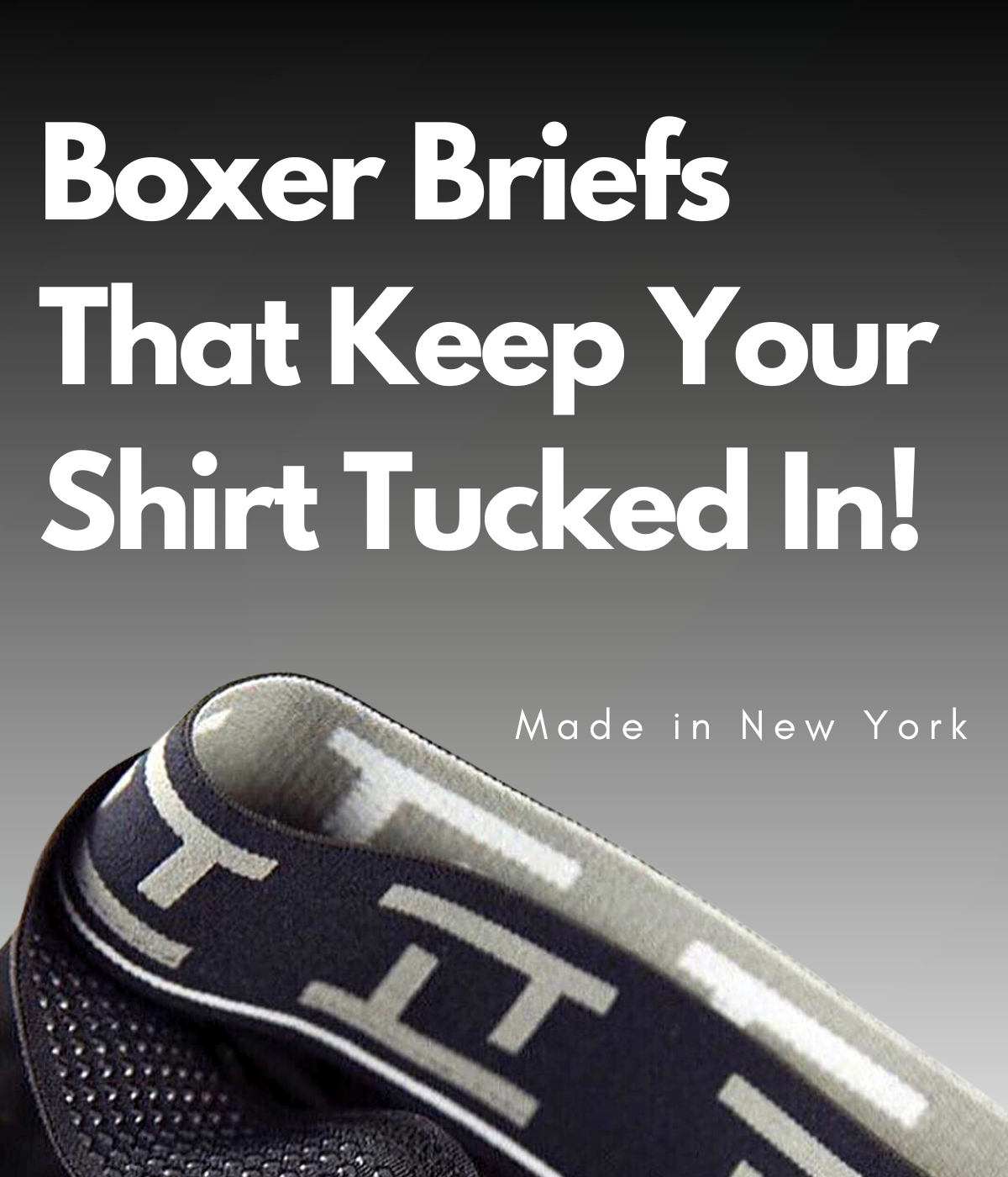 Tucked Trunks Underwear to Keep Your Shirt Tucked In Shirt Tucker